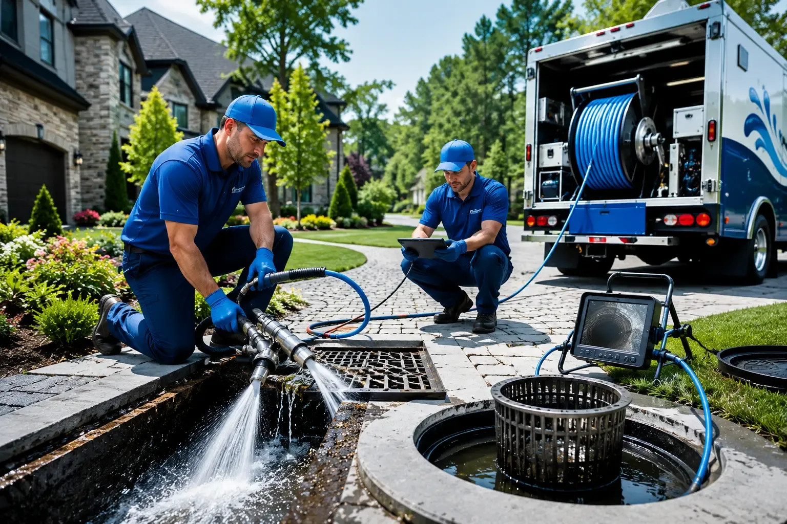 Local outdoor drain cleaning professionals in Oquawka, IL